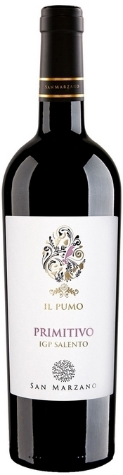 Primitivo il Pumo - San Marzano víno Puglia